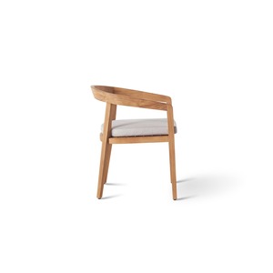 Sillón de Madera Maciza de Primera Calidad con Diseño Escultural Minimalista, Asiento Contemporáneo para Restaurante, Hotel y Residencial - Product Image 3