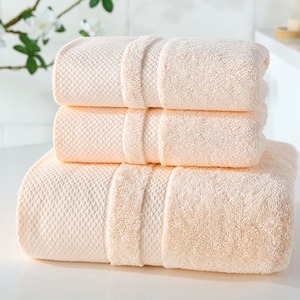 Ensembles de serviettes de bain de luxe pour hôtels, en coton, jetables, écologiques, personnalisables, vente en gros - Product Image 3