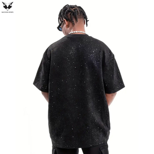 T-shirts délavés à l'acide, nouvelle conception, qualité supérieure, respirants, fabriqués au Pakistan, vente en gros, chemises à manches courtes pour hommes - Product Image 2