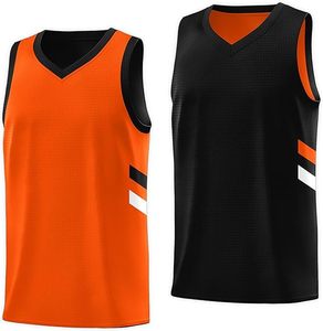 เสื้อบาสเก็ตบอลแบบไม่มีแขน ไซส์พลัส สำหรับทุกเพศ ผลิตจากโพลีเอสเตอร์ 100% ระบายอากาศได้ดี แฟชั่นทันสมัย ผ้าตาข่าย ป้องกันแบคทีเรีย แห้งเร็ว - Product Image 1