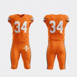 Conjunto de Jersey de Fútbol Americano para Hombre, Todas las Temporadas, Cuello en V, Impresión por Transferencia de Calor, Material 100% Poliéster, Cómodo, RIVIAN ATLANTIC - Product Image 1