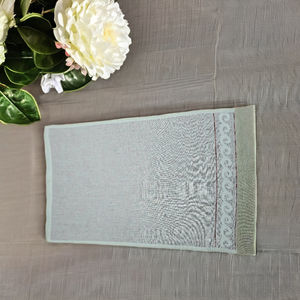 ผ้าเช็ดปากทรงสี่เหลี่ยมหรูหราพร้อมแผ่นรองจานปักที่เรียบง่ายในชีวิตประจำวัน - Product Image 5