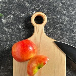 Tabla de Cortar Rectangular de Madera de Acacia Rústica Hecha a Mano, Duradera, de 1.2 cm de Grosor, Apta para Lavavajillas, para Cocina y Hogar - Product Image 2