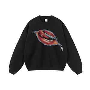 Sweat à capuche unisexe oversize en molleton imprimé et délavé, style Hip Hop vintage européen et américain, imperméable, 380g, streetwear de marque - Product Image 6
