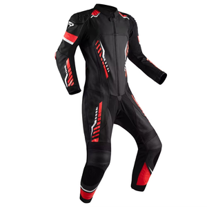 Conjunto de Traje de Motociclista de Cuero Impermeable para Hombre, de Alta Calidad, Chaqueta y Pantalón para Pilotos, Colores Personalizados, Invierno, Tendencia en Moda OEM - Product Image 5