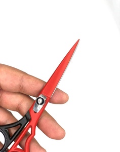 Wholesale Professional Salon Stainless Steel <b>Barber</b> Scissors Sharp <b>Blade</b> Ceramic Handle High Quality Hairdressing Tools - Product Image 5