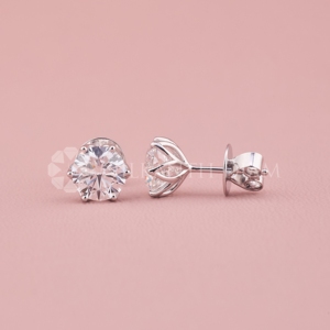 Trendy Design Round Cut Diamond Earrings Lab Created Diamond <b>Ring</b> Fine Jewelry for Women's from <b>Indian</b> Supplier & Manufacturer - Product Image 2