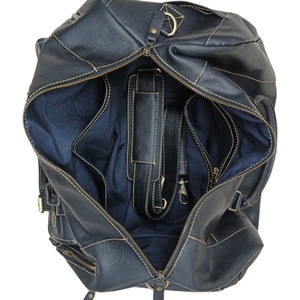 Luxury Genuine Leather Weekender Bag Travel Duffle Overnight Carry On Gym Bag Custom Travel Backpack Leather Travel Duffel Bags - Product Image 6