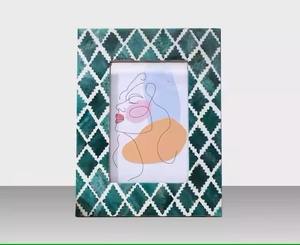 Luxury Handmade Resin Photo <b>Frame</b> | Modern Epoxy Art <b>Picture</b> <b>Frame</b> for Elegant Home & Office Decor - Product Image 5