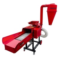 Machine à hacher l'herbe à moteur diesel/essence 2026, 2,2 kW, double carburant, pour ensilage, fourrage et aliments pour animaux