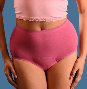 Ropa Interior Absorbente a Prueba de Fugas con Logotipo Personalizado OEM al por Mayor, Mezcla de Poliéster/Spandex, Bragas Menstruales a Prueba de Fugas para Mujeres y Niñas - Product Image 3