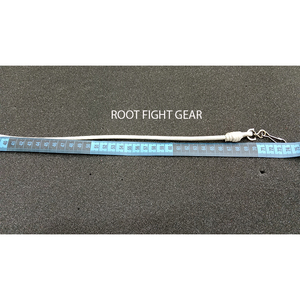 Cordon en fil de cuivre blanc de qualité supérieure, entouré d'un cordon en coton blanc, fait main, pour porte-écharpe ou sangle d'épaule, avec sifflet intégré. - Product Image 2