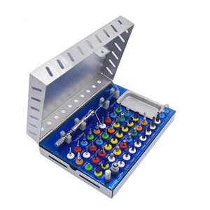 Plateau d'instruments d'implantologie, outils chirurgicaux pour implants dentaires, pour interventions buccales, kit d'implantologie dentaire chirurgical en acier inoxydable - Product Image 2