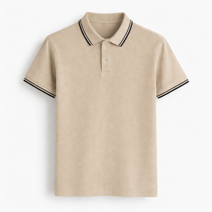 Camisas Polo Negras de Color Sólido al por Mayor, en Stock, Diseño Personalizado, Combinación de Camisas Polo de Golf de Algodón con Logotipo Personalizado - Product Image 1