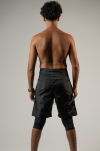 Customized Sporty High Street Men's Awrah Shorts Muslim Mid-Knee Casual Sunnah <b>Islamic</b> <b>Canvas</b> Quick Dry Breathable Eco-Friendly - Product Image 4