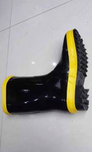 Profesyonel İtfaiyeci Eğitim Botları Su Geçirmez Güvenlik Kauçuk Çelik Burunlu Yüksek Botlar İlkbahar/Yaz İtfaiye Çalışmaları için - Product Image 5