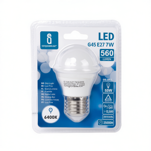 Lampadina Led Oigostar G45 E27 7W 6400K Luce Diurna 560 Lumen 230V 50Hz - Product Image 2