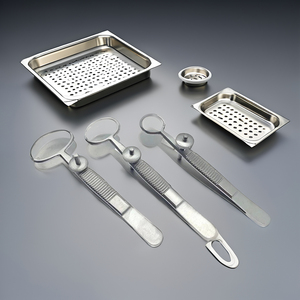 ชุดเครื่องมือผ่าตัดกระดูกและข้อ HOL SALE Chalazion Forceps Tweezers พร้อมใบรับรอง CE สำหรับการผ่าตัดและปลูกถ่ายฟันเทียม - Product Image 1