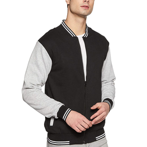 2025 Premium Quality Custom Logo Cartoon Patchwork Hooded Varsity <b>Jackets</b> Wool Blend Sports Outerwear Customizable Designs - Product Image 2