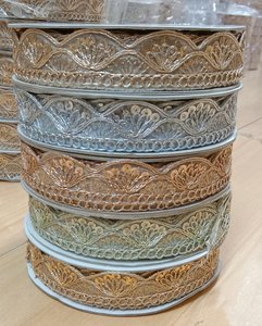 Encajes Bordados de Diseño al por Mayor, Adornos Étnicos para Prendas de Vestir, Trajes de Novia, Decoración de Disfraces, Suministros de Costura DIY 100% - Product Image 3