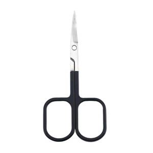 Tijeras para Uñas de Acero Inoxidable con Mango de Acero, Cuchilla Recta Afilada, Herramienta de Manicura para Recortar, con Orificio Redondo para Cutículas y Arte de Uñas - Product Image 1