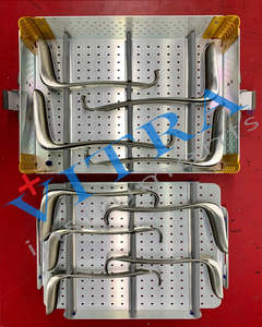 Juego de espéculos vaginales Kristeller de acero inoxidable - Product Image 1