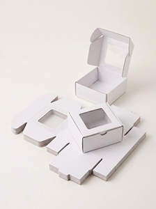 White Window Paper <b>Box</b> Foldable Food Packaging <b>Box</b> Art Paper <b>Gift</b> <b>Box</b> for Cake Bread <b>Cookie</b> - Product Image 5