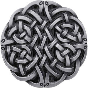 Hebilla de cinturón con nudo celta americano, irlandés, escocés, cruz celta para hombre, accesorio de alta calidad, suministros de fábrica - Product Image 1