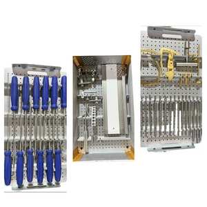 Juego de Instrumentos para Reconstrucción de Rodilla ACL PCL para Artroscopia, Kit de Herramientas Quirúrgicas Ortopédicas para Articulación de Cadera - Reutilizable, Uso Veterinario, Metálico - Product Image 6