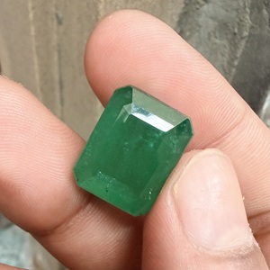 Émeraude naturelle du Zambie 19,54 carats, vert vif, taille émeraude, pierre précieuse brute de qualité supérieure pour bijoux fins RUHAN GEMS - Product Image 3