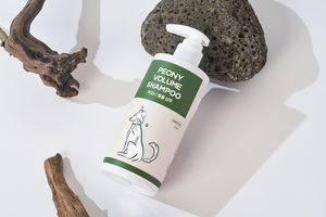 Fournitures pour animaux de compagnie, shampoing pour chien en flacon pompe de 300 ml, shampoing liquide Waggers Peony avec eau de source chaude de Jeju, parfum naturel pour chiens - Product Image 4