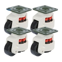 Huarui Gd 40f 60f 80f 100f 150f roulettes industrielles robustes, Machine mobile, nivellement réglable