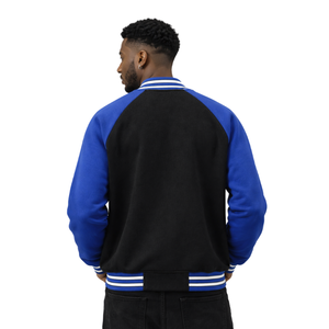 Chaqueta de Forro Polar Negra Phi Beta Sigma 1914, Ropa de Fraternidad Griega con Estilo Universitario Clásico, Cálida y Cómoda - Product Image 2