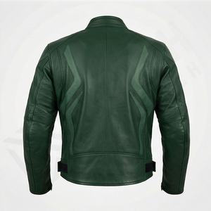 Chaqueta de Motociclista de Cuero Genuino para Hombre de la Mejor Calidad, Nueva Colección de Invierno, Chaquetas de Motocicleta con Protecciones Desmontables Personalizadas - Product Image 2