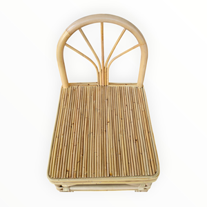 Taburete de Bar Tradicional de Mimbre y Ratán con Estructura de Madera, Apariencia Antigua, para Uso Comercial, Hogar, Bar, Hotel, Instalaciones de Ocio - Product Image 5