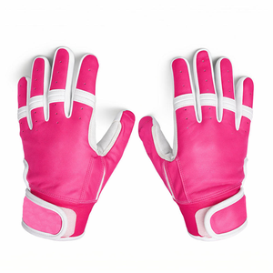 Guantes de Bateo de Béisbol Transpirables Unisex de Cuero y Goma Personalizados, Guantes de Bateo de Béisbol con Color Personalizado - Product Image 1
