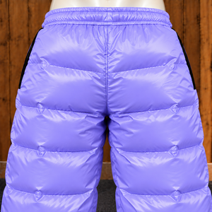 <b>Men</b> Puffer <b>Trouser</b> Design Full Length Quilted <b>Winter</b> Casual Pants Windproof Casual <b>Winter</b> Casual Puffer Pants Summer - Product Image 5