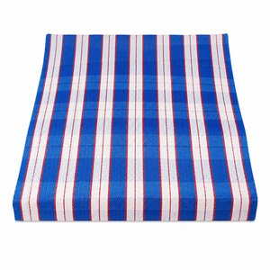 Rouleau de tissu rayé en nylon recyclé pour sacs, ameublement, textile d'extérieur, tissu tissé coloré et durable - Product Image 1