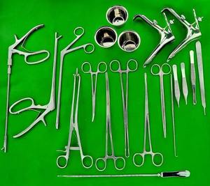 Professional Medical 20 Pcs Premium Stainless Steel Colposcopy <b>instrument</b> set CE Certified Reusable Gynaecology <b>Instruments</b> - Product Image 2