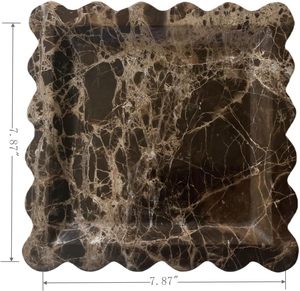 Trusted Manufacturer OEM Marble <b>Tray</b> Manufacturing Service with Custom Shape Logo Packaging and Private Label Solutions - Product Image 2