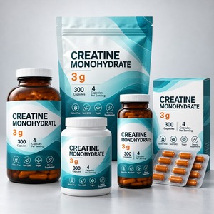 Capsules de créatine monohydrate personnalisées en marque privée OEM ODM, 3 g, 300 capsules, complément nutritionnel sportif - Product Image 4