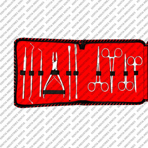 ชุดเครื่องมือผ่าตัดคุณภาพสูง ได้รับการรับรองมาตรฐาน CE ISO ผลิตจากสแตนเลสสตีล ชุดเครื่องมือผ่าตัดแบบใช้มือ  ลดราคาพิเศษ - Product Image 1