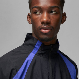 Ensemble de survêtements de sport personnalisés pour hommes, coupe-vent d'hiver imprimé, vêtements de sport respirants et légers en nylon - Product Image 2