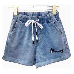 Bulk sale denim shorts high waist ripped distressed <b>stretch</b> jean shorts summer hot pants casual streetwear vintage For Women - Product Image 3