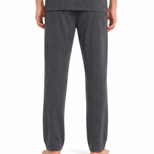 Pyjama utilitaire décontracté à manches courtes pour homme, avec boutons sur le devant, coupe décontractée, vêtements d'extérieur décontractés pour homme - Product Image 6