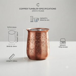 Pure <b>Copper</b> Moscow Mule Mug Handmade <b>Copper</b> Drinking Cup Ayurvedic Water Tumbler for Home Bar Kitchen Hotel Restaurant OEM ODM - Product Image 5