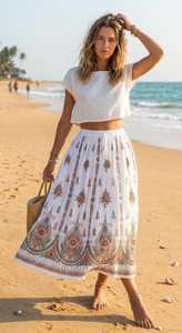 Newest ELEGANT Designer 100% Cotton Sequin Embroidery Button Women Tank <b>top</b> <b>Wedding</b> <b>Top</b> Tunics All Season Birthday Gift - Product Image 4