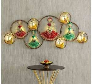 <b>Large</b> Living Room 3D Vintage Art Craft Decorate Stylish Design <b>Metal</b> <b>Wall</b> <b>Clock</b> Wedding Anniversary Gift for Other Occasions - Product Image 3