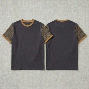 Camiseta de Hombre en Tonos Tierra, Lisa, de Manga Corta, Teñida con Color Sólido, Moda Sostenible, Camiseta Básica, Camisetas para Hombre de EE. UU. - Product Image 2