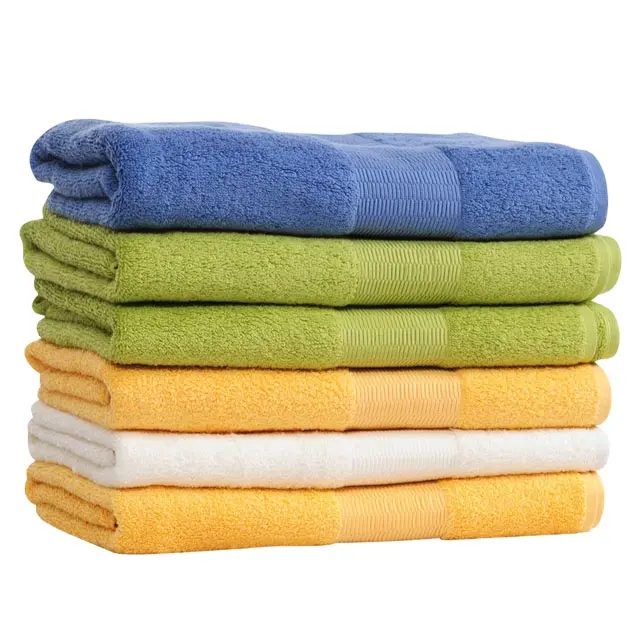 Luxury 100% Cotton Fine Bath Towel Wholesale Custom Towel Bath / 100% Cotton Towel Buy From Indian Manufacturer